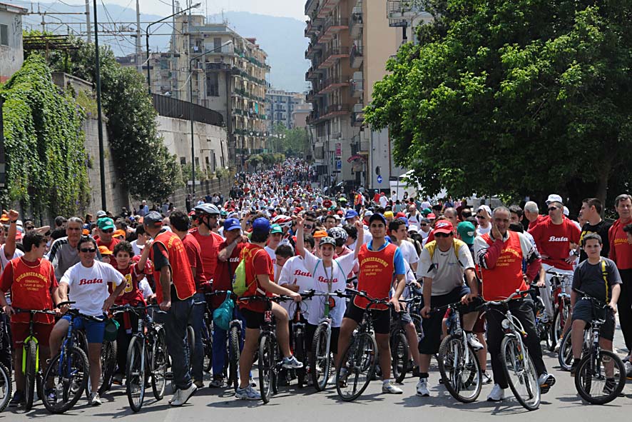 Salernitani in bici per la XXX edizione di “Pedalando per la città”